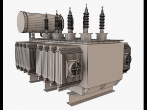 electrical transformer1 3D Model