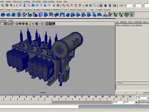 electrical transformer1 3D Model