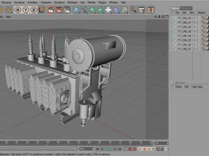 electrical transformer1 3D Model