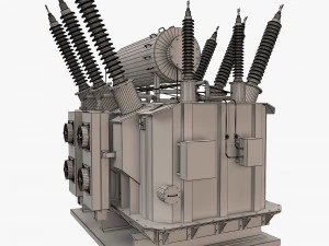 electrical transformer2 3D Model