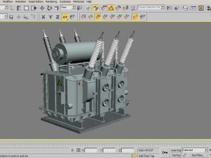 electrical transformer2 3D Model