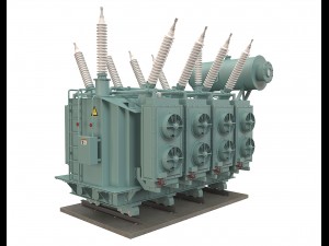 electrical transformer4 3D मॉडल
