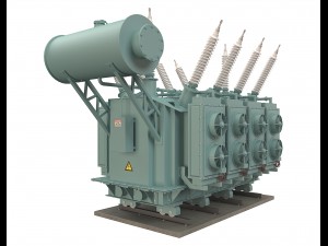 electrical transformer4 Modelo 3D