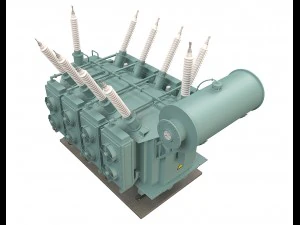 electrical transformer4 3D Model