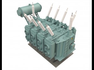 electrical transformer4 Modelo 3D