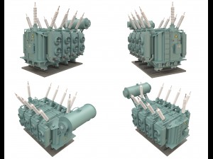 electrical transformer4 Modelo 3D