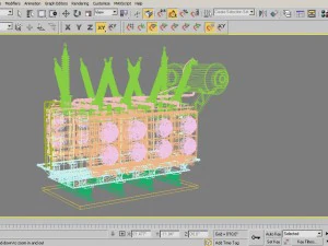electrical transformer4 3D Model