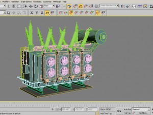 electrical transformer4 Modelo 3D