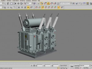 2 electrical transformers pack1 3D Model