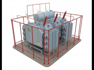 electrical transformer5 Model 3D