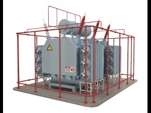 electrical transformer5 Model 3D