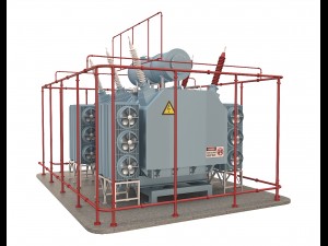 electrical transformer5 Model 3D