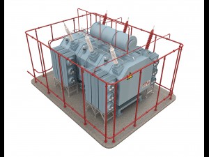 electrical transformer5 Model 3D