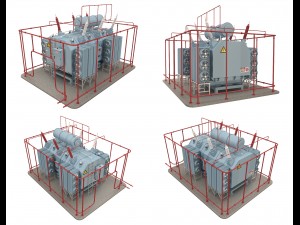 electrical transformer5 Model 3D