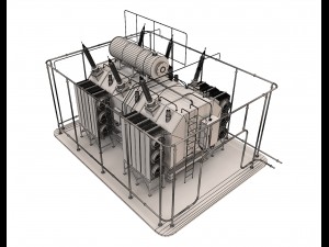 electrical transformer5 Model 3D