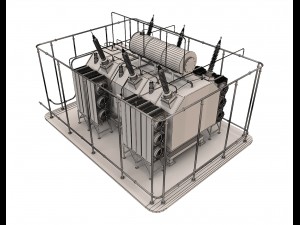 electrical transformer5 Model 3D
