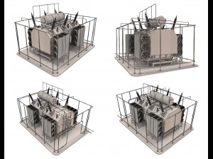 electrical transformer5 Model 3D