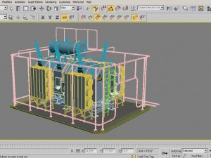 electrical transformer5 Model 3D