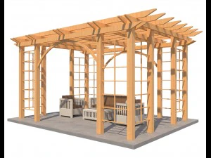 pergola 1 3D Model