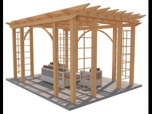 pergola 1 3D 모델