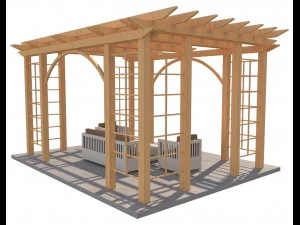 pergola 1 3D Model