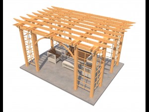 pergola 1 3D 모델