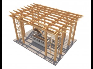 pergola 1 3D 모델