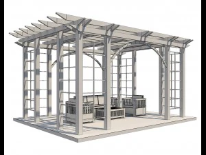 pergola 1 3D Model
