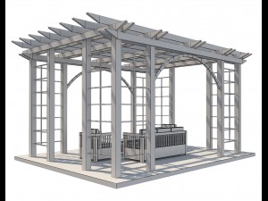 pergola 1 3D 모델