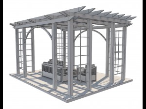 pergola 1 3D 모델