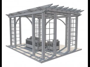 pergola 1 3D Model