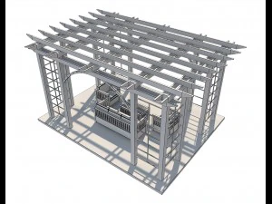 pergola 1 3D Model