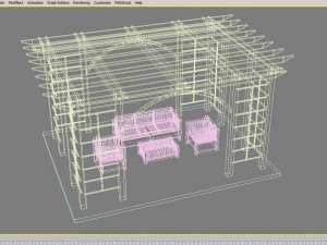 pergola 1 3D Model