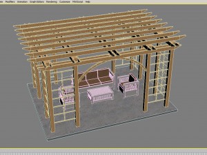pergola 1 3D 모델