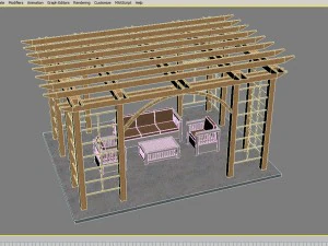 pergola 1 3D Model