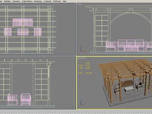pergola 1 3D Model