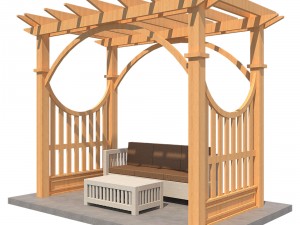 pergola 2 3D Model