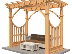 pergola 2 3D Model