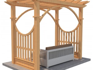pergola 2 3D Model