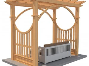 pergola 2 3D Model