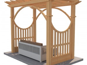 pergola 2 3D Model
