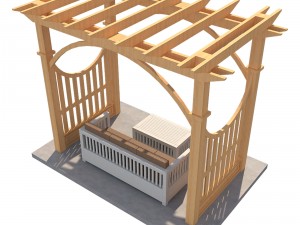 pergola 2 3D Model