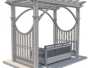 pergola 2 3D Model