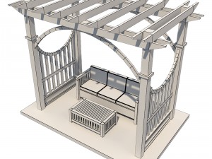 pergola 2 3D Model