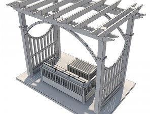 pergola 2 3D Model