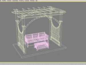 pergola 2 3D Model