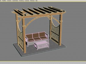 pergola 2 3D Model