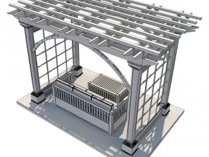 pergola 3 3D Model