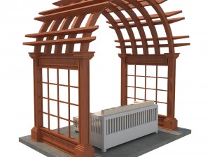 pergola 4 3D Model