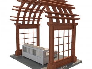 pergola 4 3D Model